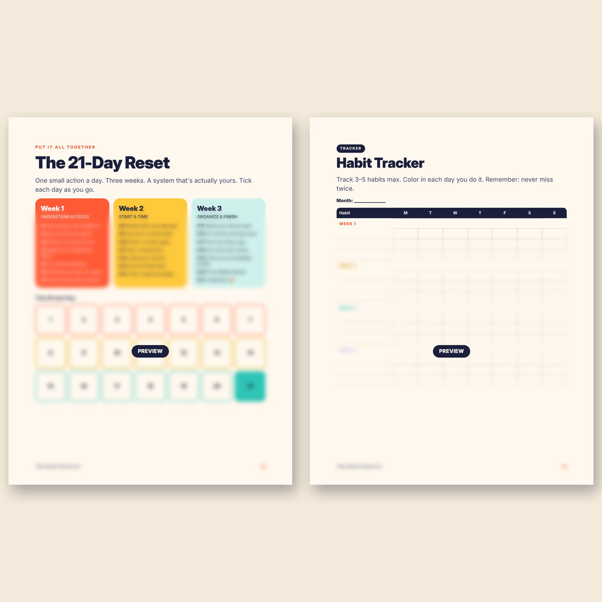 The ADHD Focus Fix – Printable Guide & Worksheets (PDF)